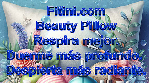 Los cojines y almohadas Fitini son las mejores almohadas patentadas para su belleza: mejores almohadas antirronquido, almohadas antiapnea, almohadas antienvejecimiento, almohadas para el insomnio, almohadas para dolor de espalda | ¡Duerma como un ángel!
